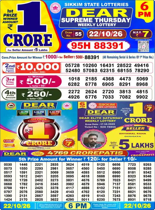Lottery Result